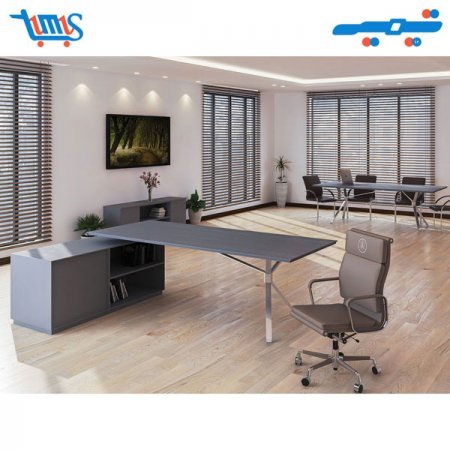 میز مدیریت پایه فلزی پرهام